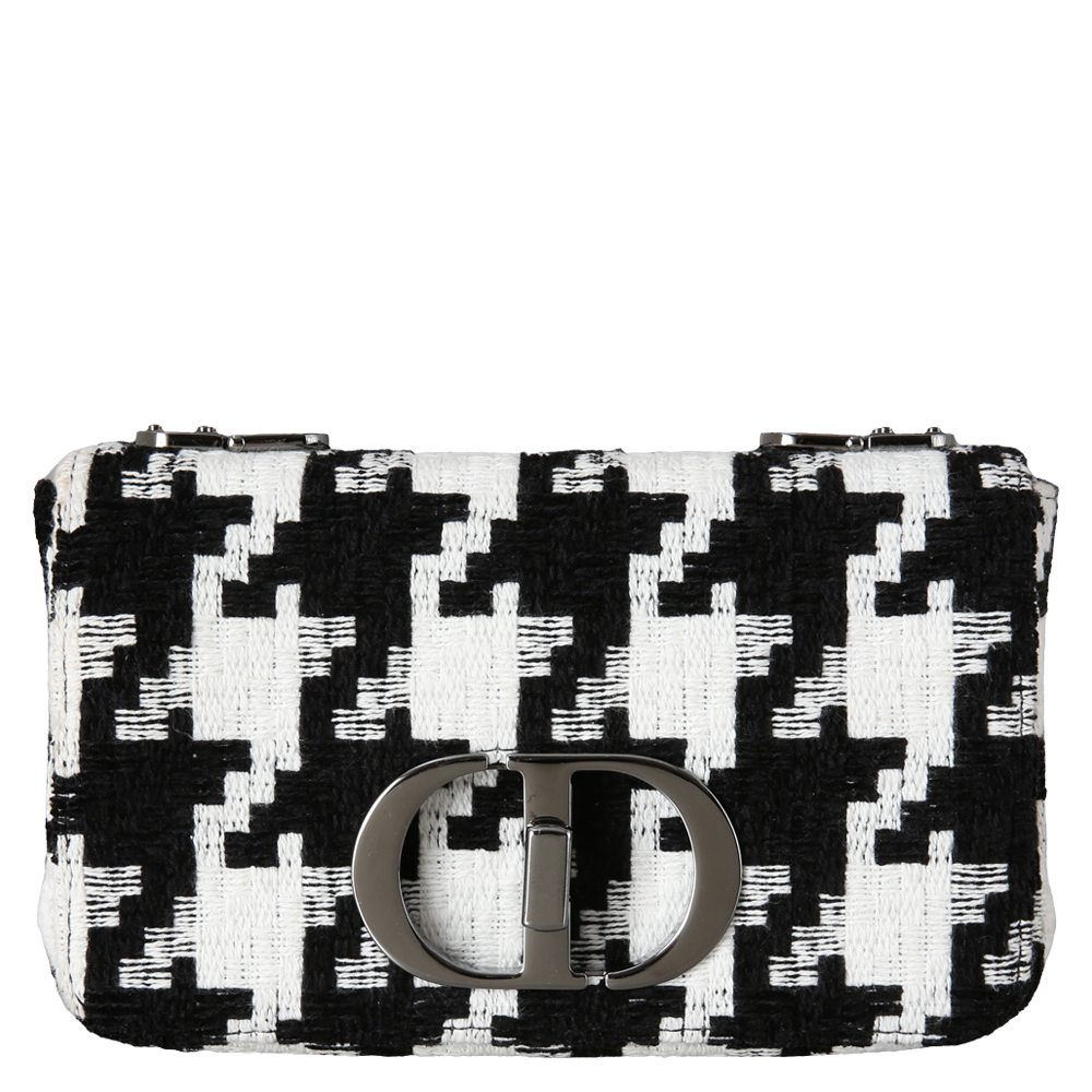 CHRISTIAN DIOR(USED)크리스찬디올 트위드 카로 스몰 체인백